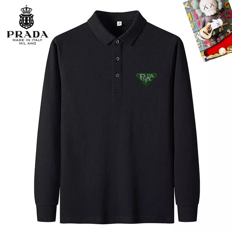 prada t-shirt manches longues pour homme s_12b1bab